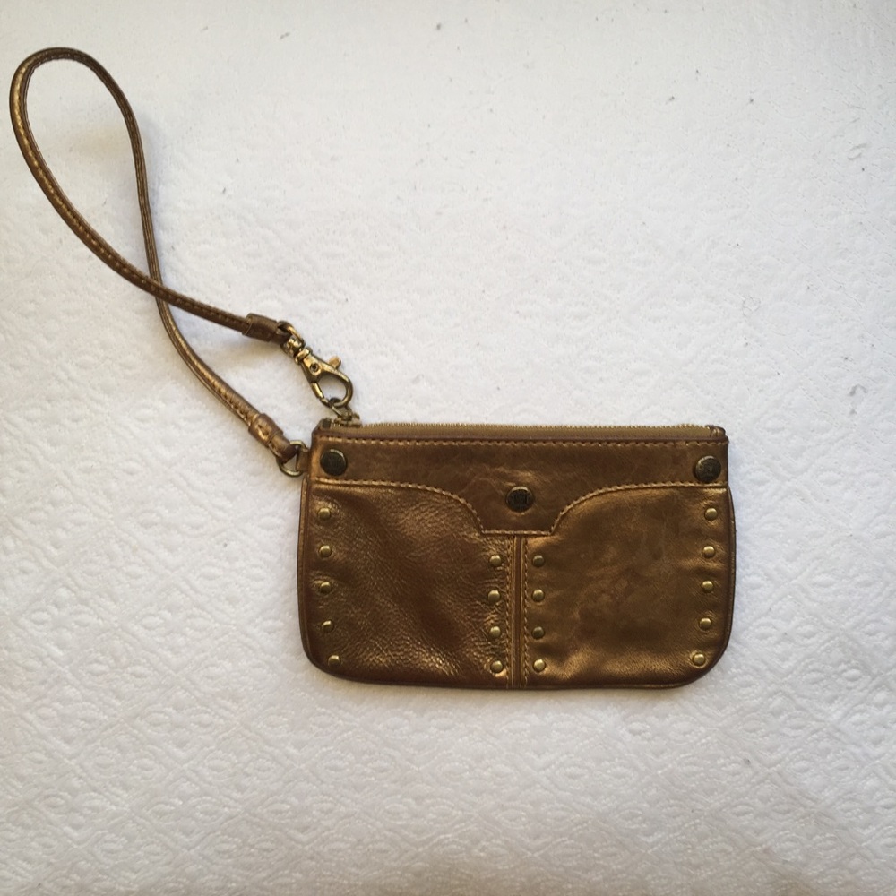 Michael Kors Gold Wristlet